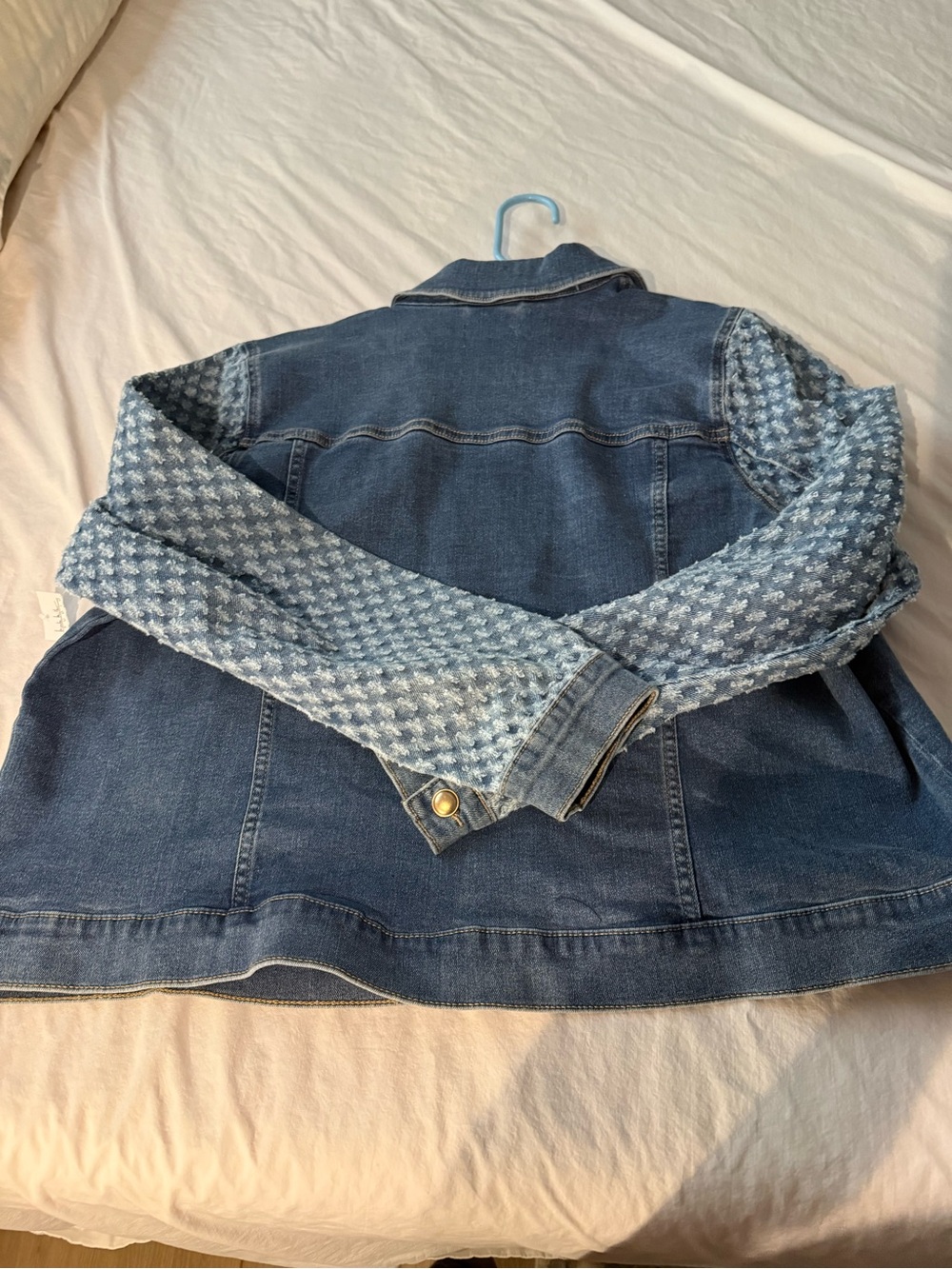 Nicole Miller Jean Jacket XL - Picture 6 of 8